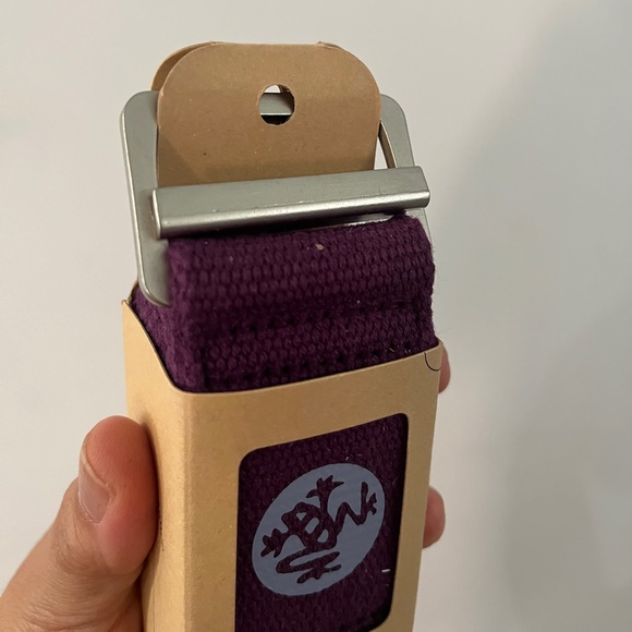 Manduka Align Yoga Strap Stretch Gym Workout Gymnastic Pose Strength Training - Picture 7 of 9